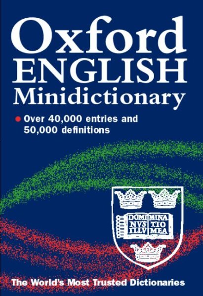 The Oxford English Minidictionary cover