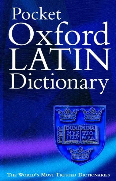 The Pocket Oxford Latin Dictionary cover