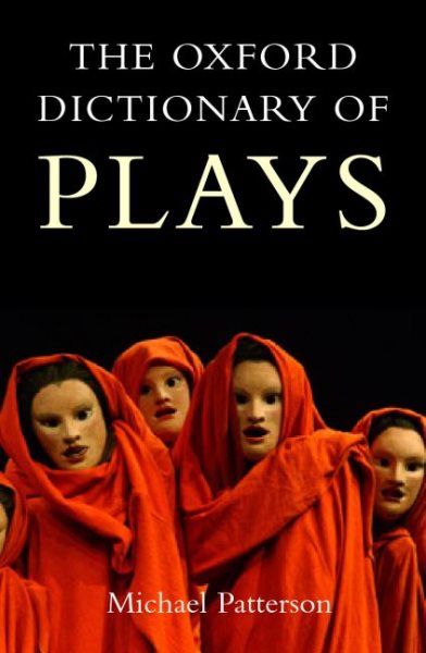The Oxford Dictionary of Plays cover