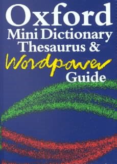 Oxford Mini Dictionary & Thesaurus cover