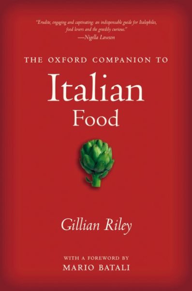 The Oxford Companion to Italian Food cover