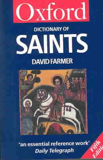 The Oxford Dictionary of Saints (Oxford Quick Reference) cover