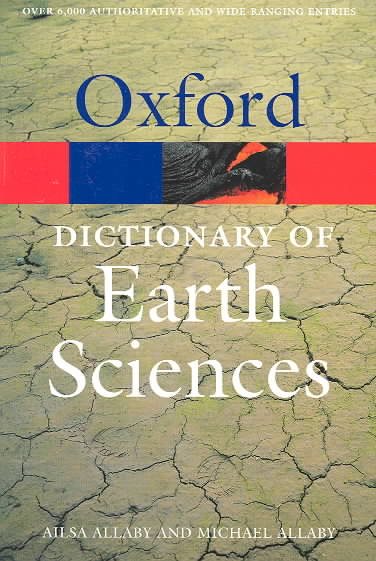 Dictionary of Earth Sciences (Oxford Quick Reference) cover