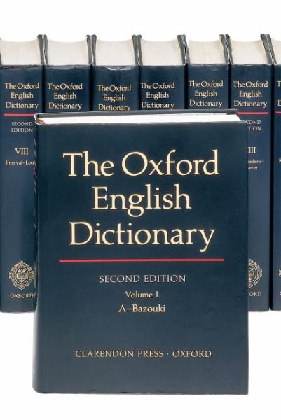 The Oxford English Dictionary, Volume 1-20, (20 Volume Set) cover