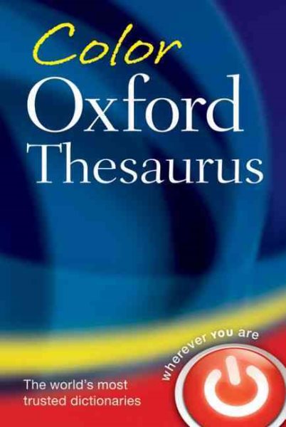 Color Oxford Thesaurus cover
