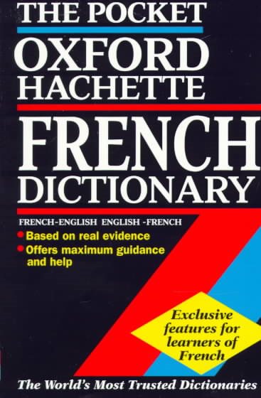 The Pocket Oxford-Hachette French Dictionary cover