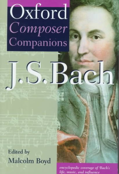 Oxford Composer Companion: J.S. Bach cover