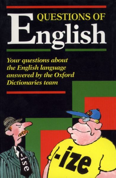 Questions of English cover