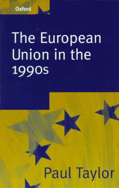 The European Union in the 1990s cover
