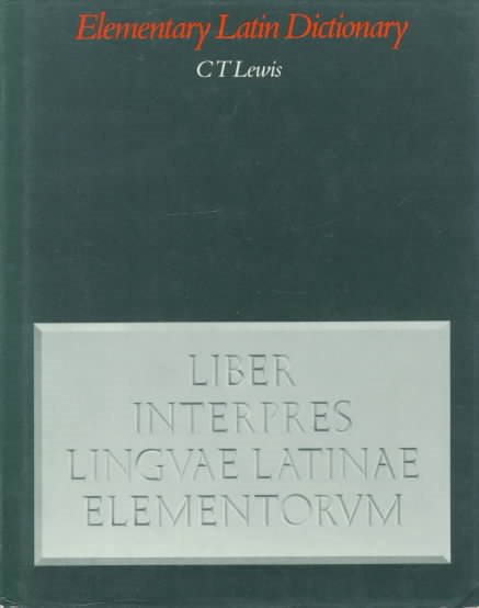 Elementary Latin Dictionary cover