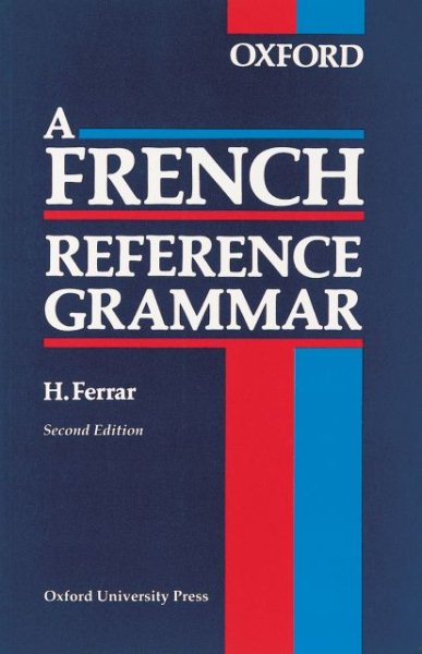 A French Reference Grammar cover
