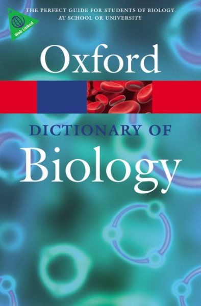 Oxford Dictionary of Biology (Oxford Quick Reference) cover