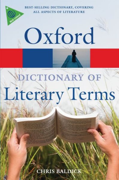 The Oxford Dictionary of Literary Terms (Oxford Quick Reference) cover