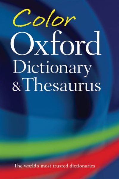 Color Oxford Dictionary & Thesaurus cover