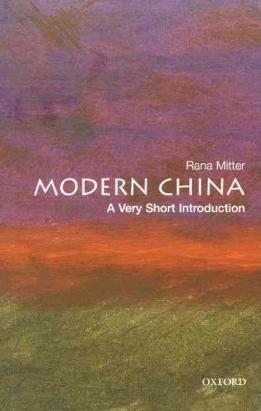 Modern China: A Very Short Introduction cover