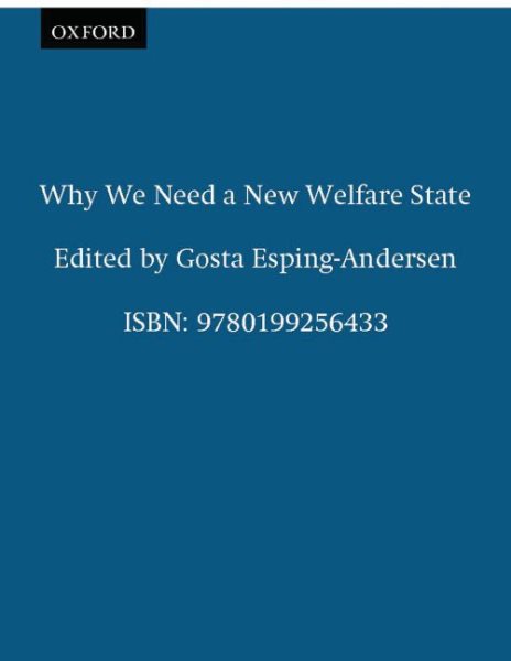 Why We Need a New Welfare State cover