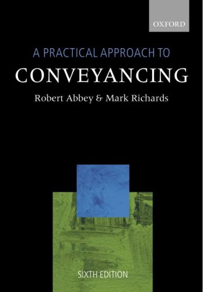 A Practical Approach to Conveyancing cover