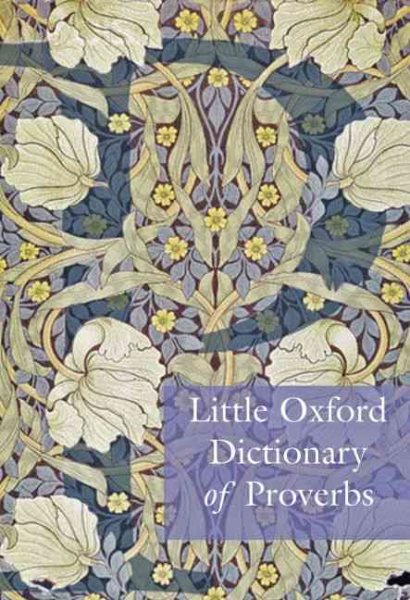 Little Oxford Dictionary of Proverbs cover