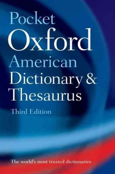 Pocket Oxford American Dictionary & Thesaurus cover