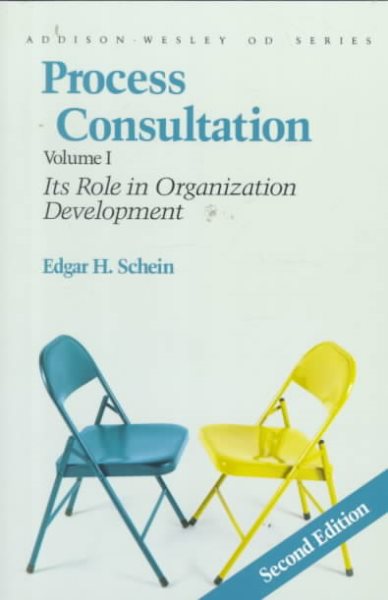 Process Consultation: Its Role in Organization Development cover