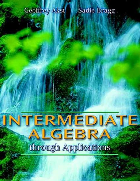 Intermediate Algebra through Applications cover