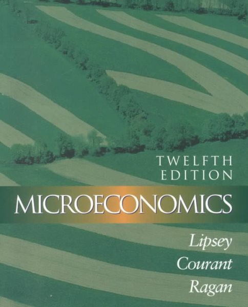 Microeconomics (12th Edition) (Addison-Wesley Series in Economics) cover