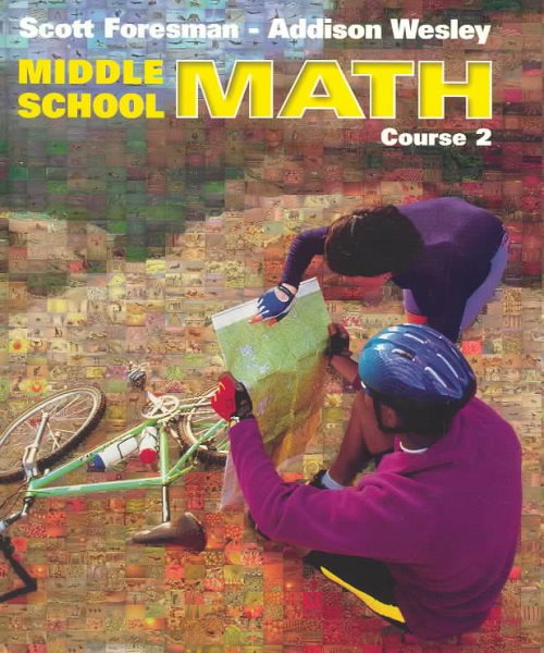 MIDDLE SCHOOL MATH COURSE 2 SE 1999C cover