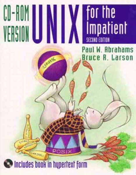 Unix for the Impatient, CD-ROM Version cover