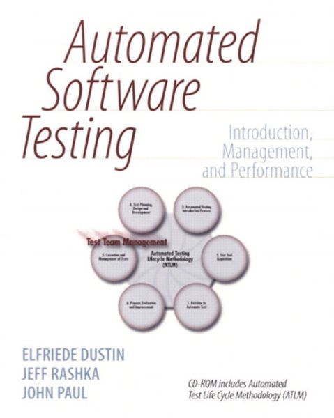 Automated Software Testing: Introduction, Management, and Performance: Introduction, Management, and Performance cover