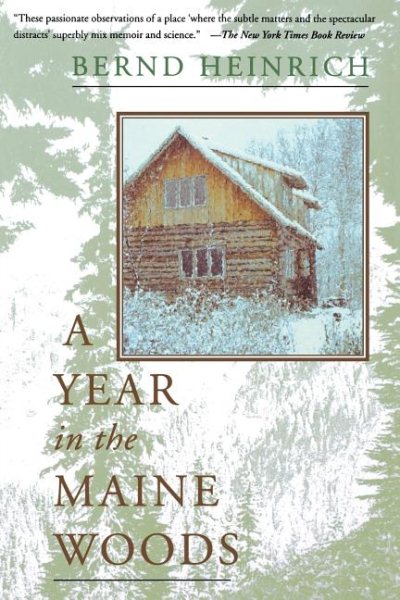 A Year In The Maine Woods cover