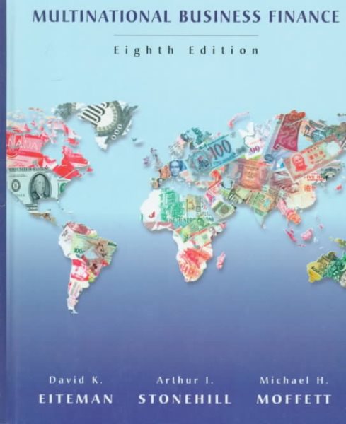 Multinational Business Finance cover