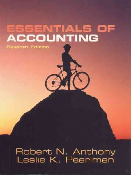 Essentials of Accounting (7th Edition)