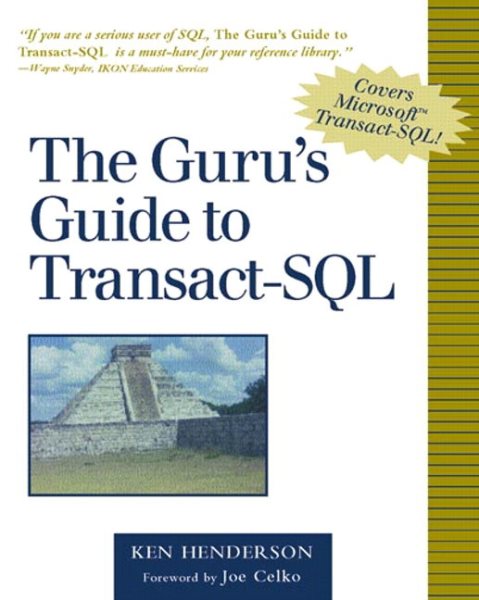 The Guru's Guide to Transact-SQL cover