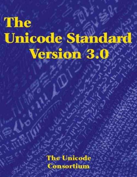 The Unicode Standard, Version 3.0 cover