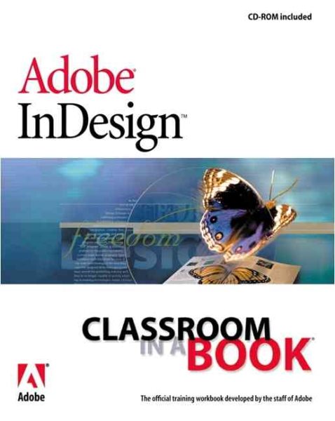 Adobe InDesign Classroom in a Book cover