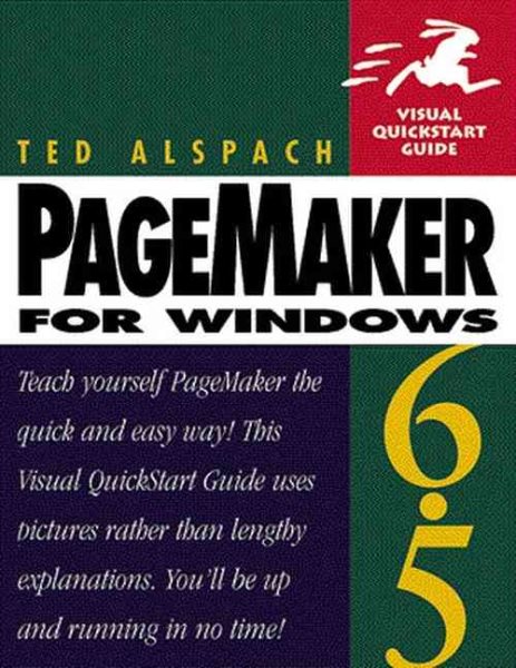 PageMaker 6.5 for Windows (Visual QuickStart Guide) cover