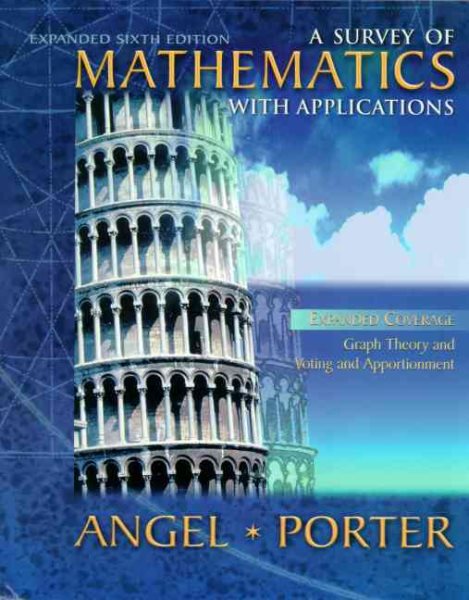 A Survey of Mathematics with Applications (6th Edition) cover