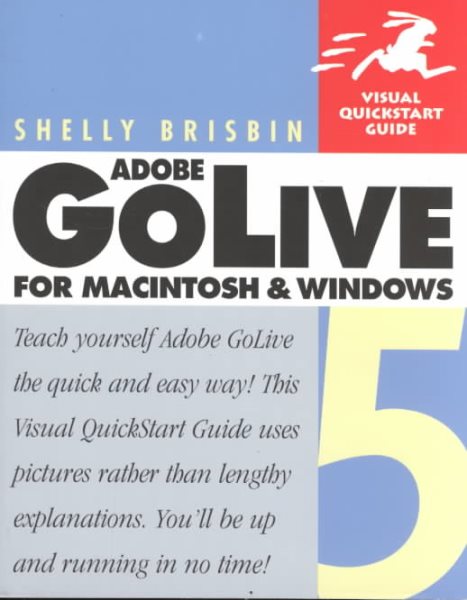 Adobe GoLive 5 for Macintosh and  Windows (Visual QuickStart Guide) cover