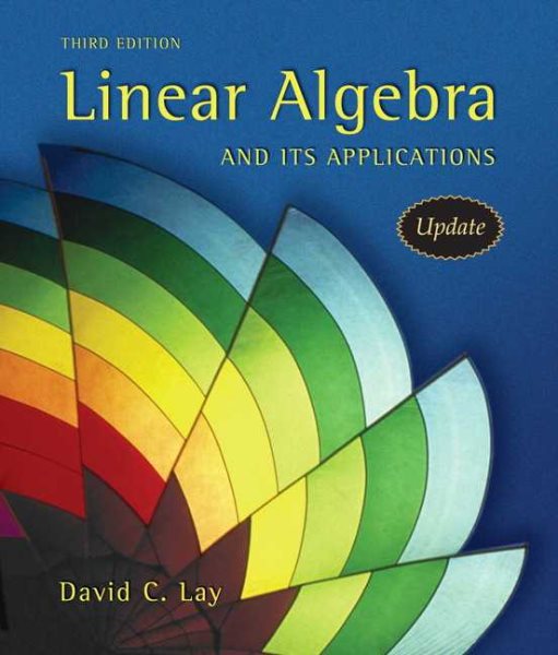 Linear Algebra and Its Applications (3rd Edition) cover
