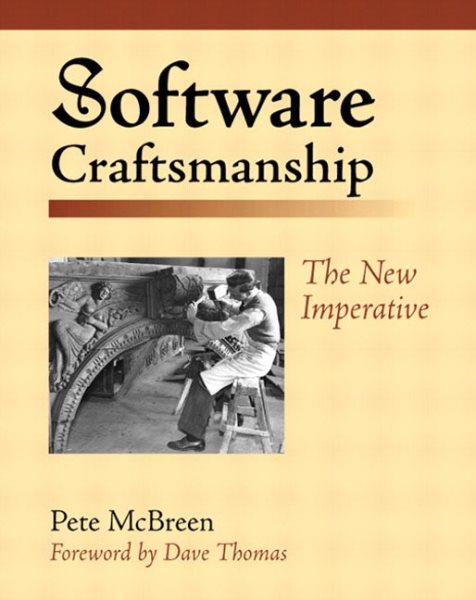 Software Craftsmanship: The New Imperative cover