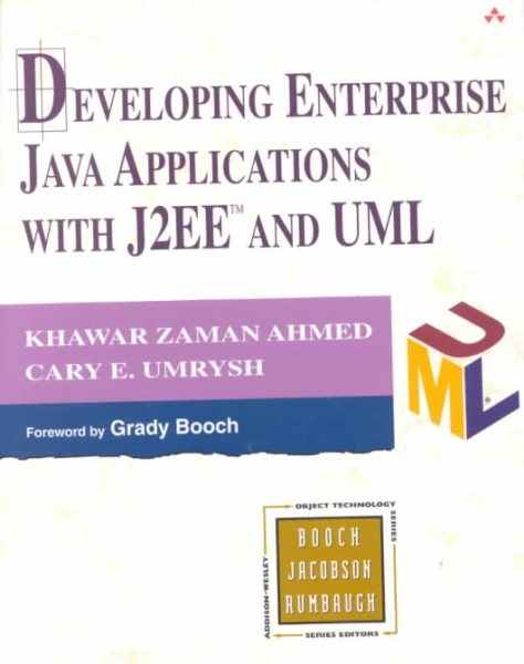 Developing Enterprise Java Applications with J2ee¿ and UML cover