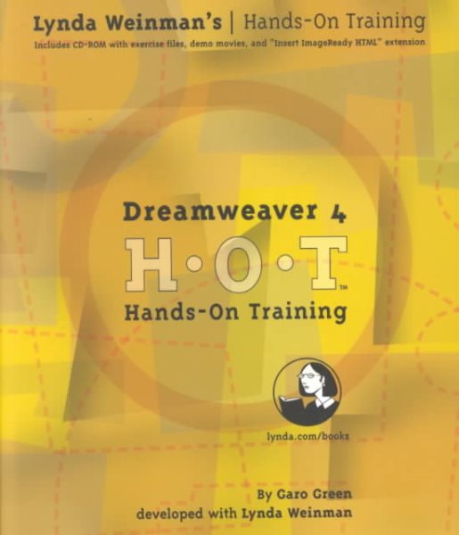 Dreamweaver 4 Hands-On Training cover