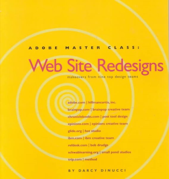 Adobe Master Class: Web Site Redesigns cover