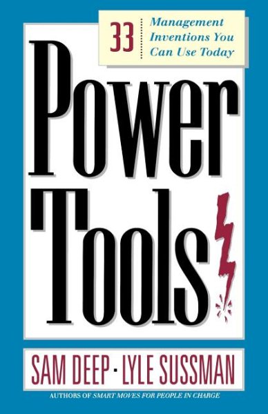 Power Tools: 33 Management Inventions You Can Use Today cover