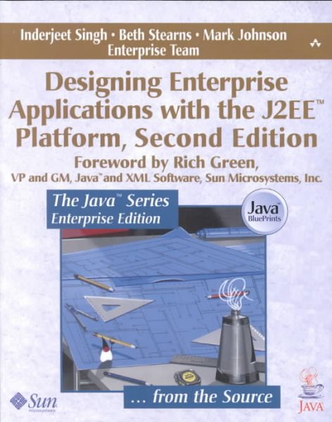 Designing Enterprise Applications with the J2EE¿ Platform (2nd Edition) cover