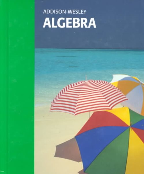 Addison Wesley Algebra cover