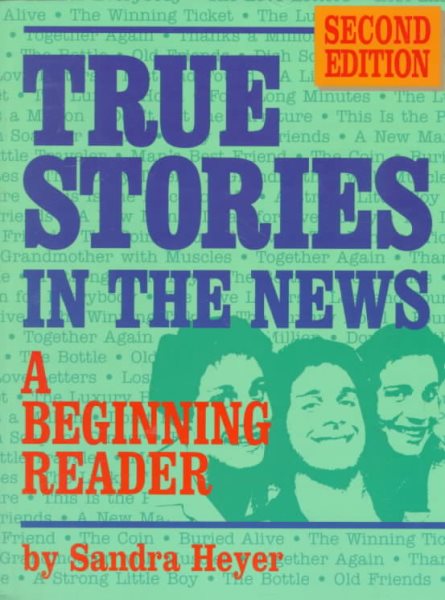 True Stories in the News: A Beginning Reader cover