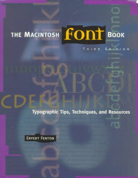 The Macintosh Font Book cover