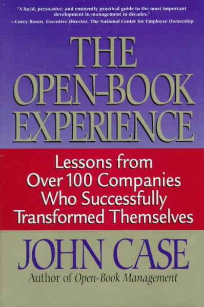 The Open-book Experience: Lessons From Over 100 Companies That Have Transformed Themselves cover