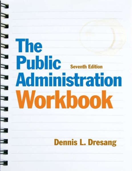 The Public Administration Workbook (7th Edition) cover